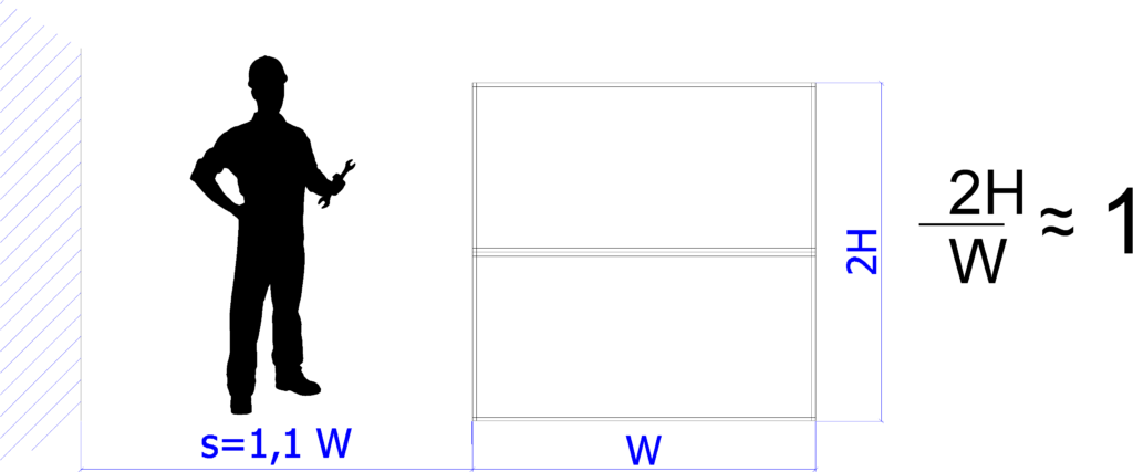 Centrale wentylacyjne niskie - proporcje wymiarowe